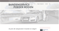 Desktop Screenshot of poederbanden.nl
